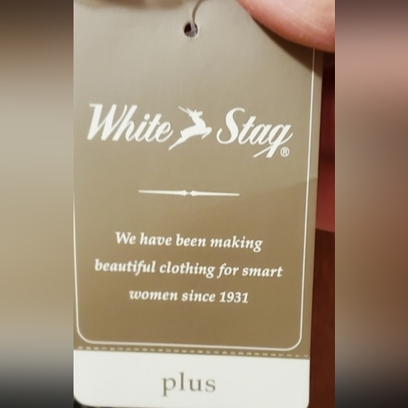 ==^White Stag plus size camp shirt NWT size 2x - Picture 7 of 14